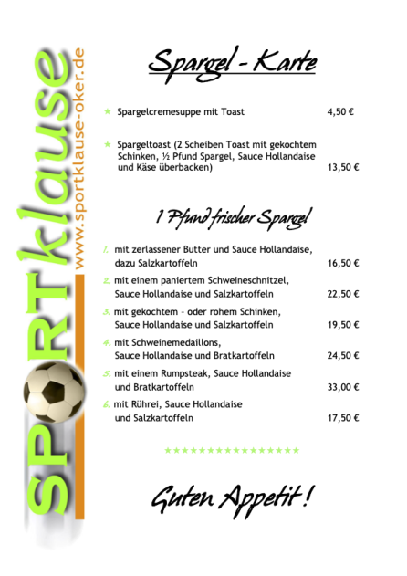 Spargelkarte 2025