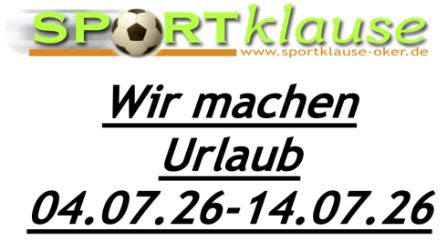 Urlaubsschild